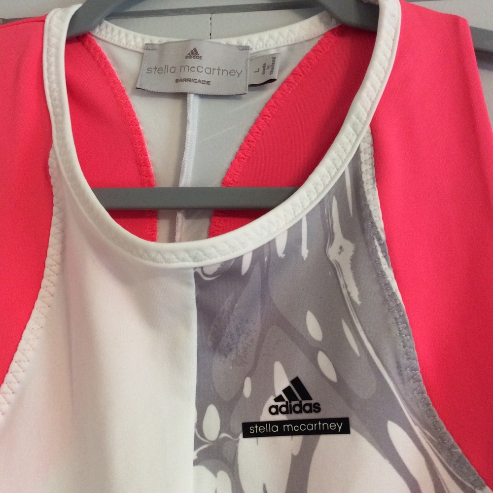 Adidas by Stella McCartney workout racer back tee